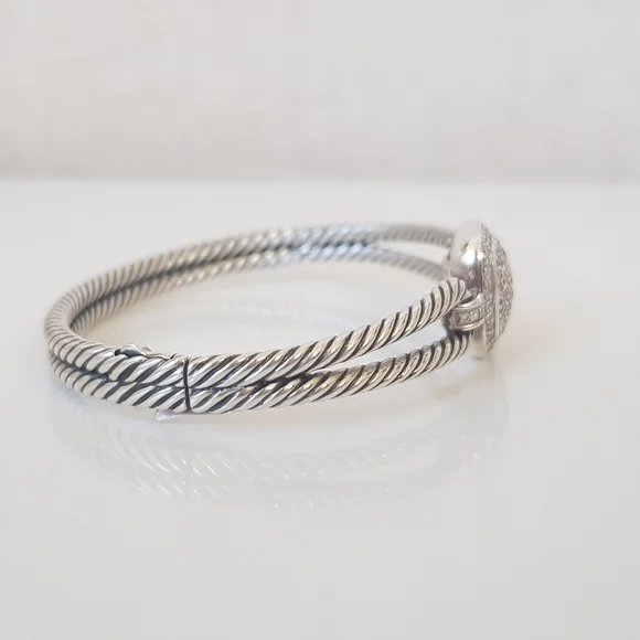 David Yurman Albion Bracelet With Diamonds  - Picture 5 of 15